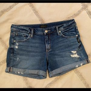 Silver Jeans Boyfriend Shorts